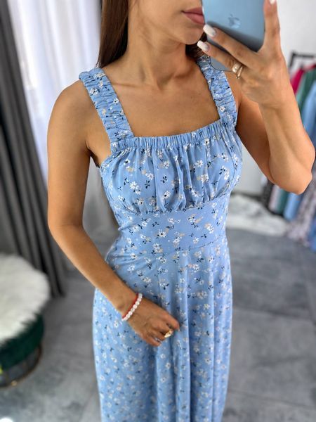 Жіноча сукня сарафан софт потайна блискавка Alma KXKB-256 фото